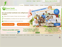 Tablet Screenshot of cookyourbook.nl